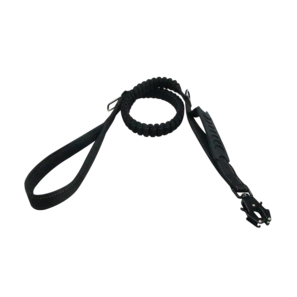 Shock Absorbing No Pull Tactical Bungee Dog Leash 
