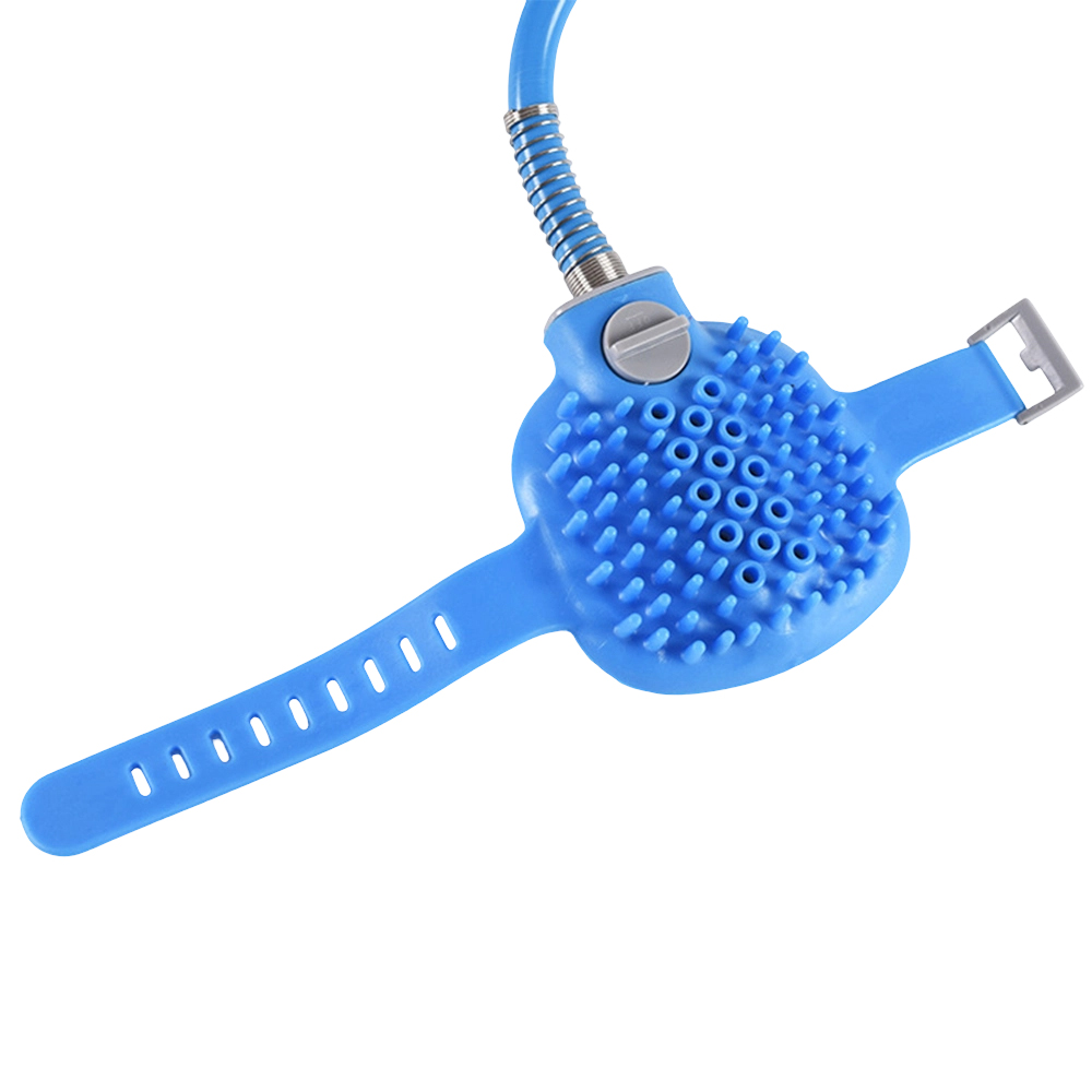 Large Silicone Rubber  Dog Bath Brush Pro & Dog Shower Attachment