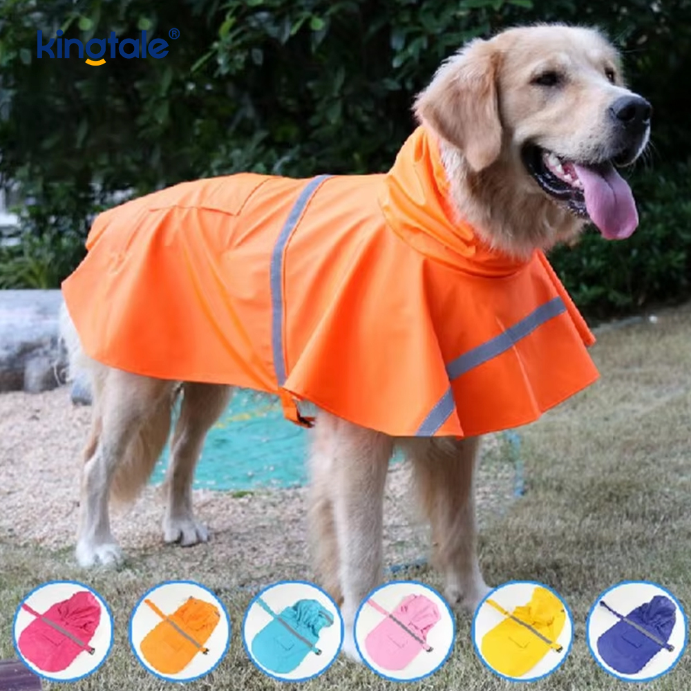 Multi Colors Dog Raincoat Multi Colors Dog Raincoat