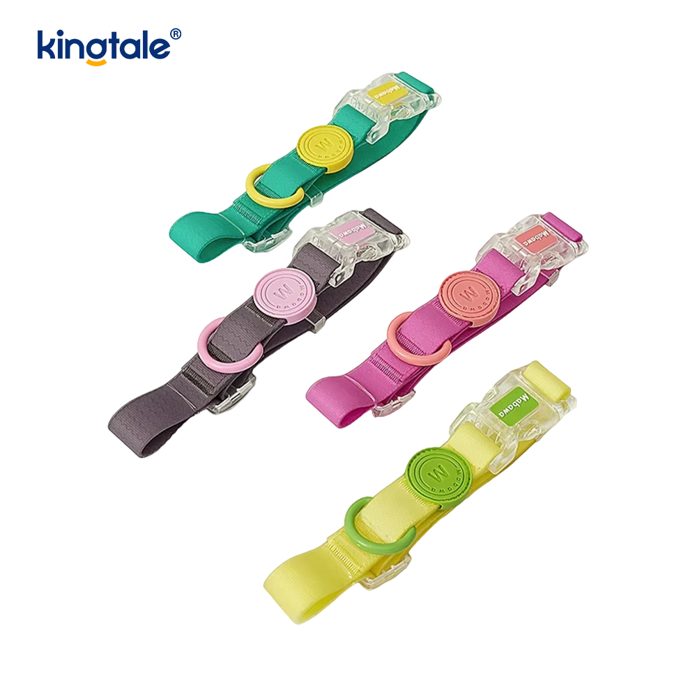 Macarons PVC Dog Collar