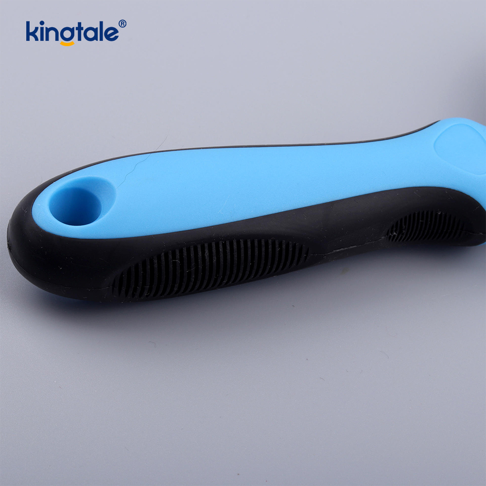 Pet Grooming Rake Double-Sided Deshedding Dematting Tool, Undercoat Rake For Dogs & Cats