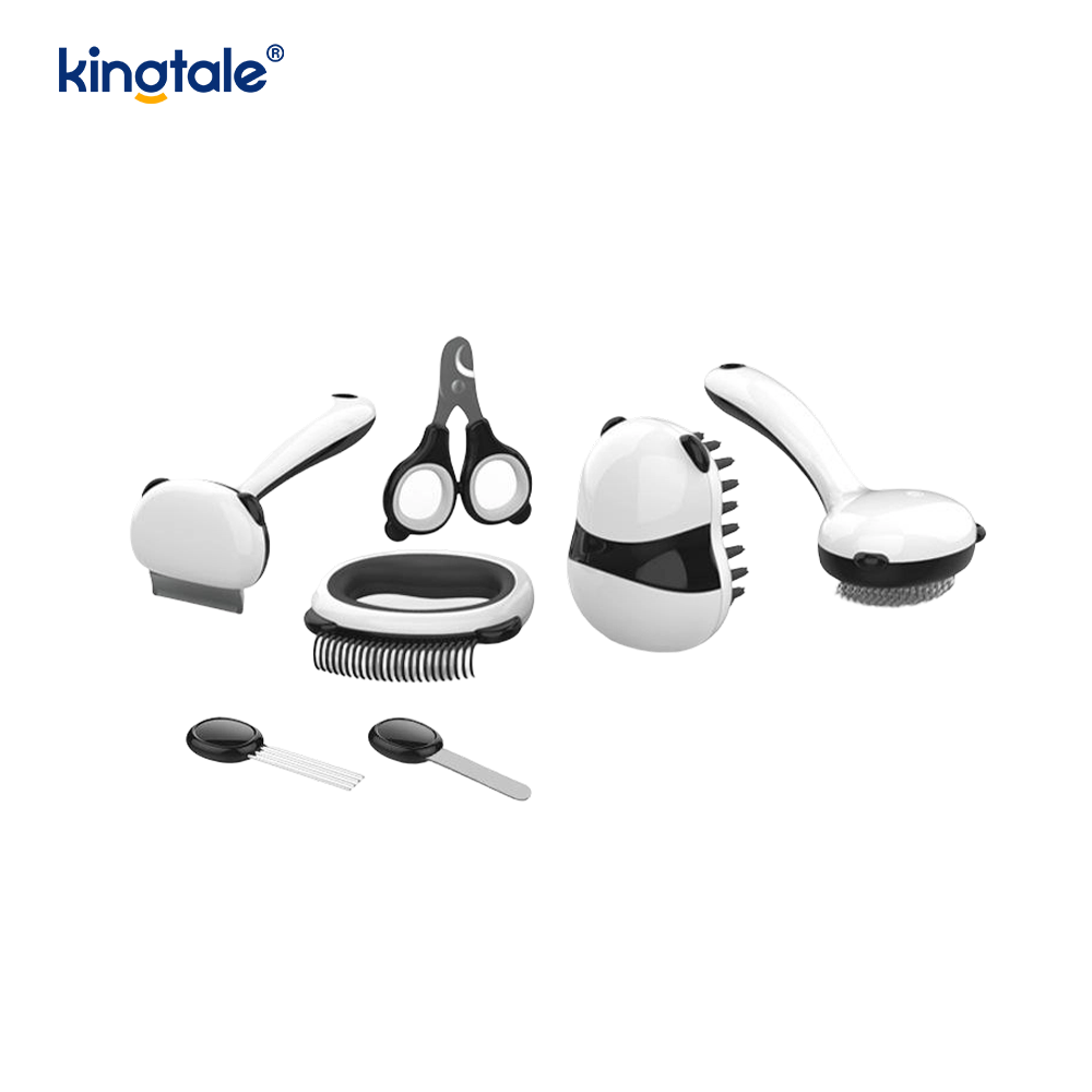 Pet Cleaning Product Set Panda Model Bathing Brush