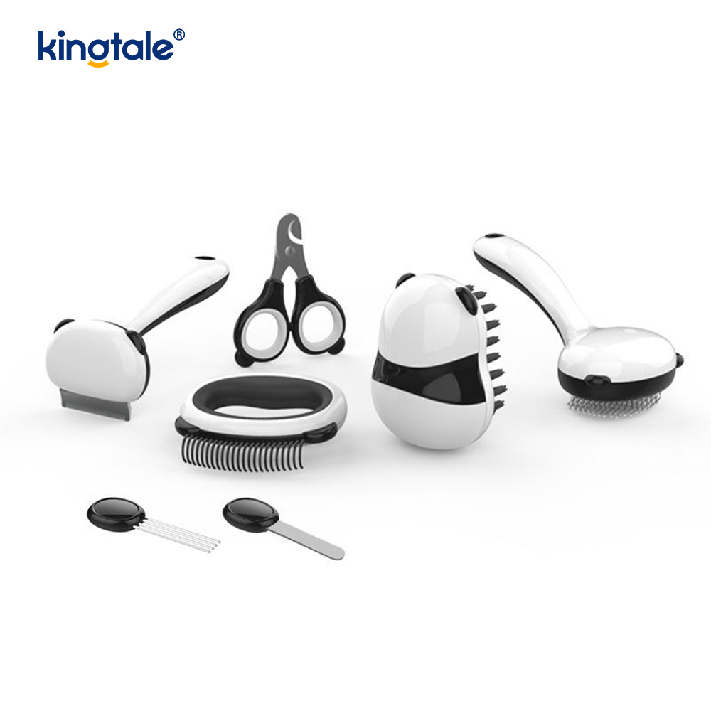 Pet Cleaning Product Set Panda Model Bathing Brush