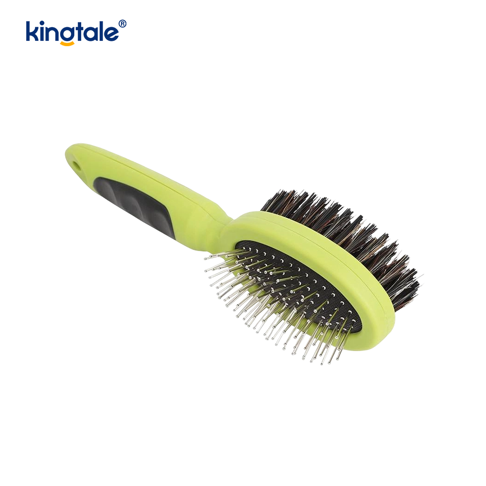 Pet Comb, Double-Sided Comb Double-Sided Brush For Shedding And Bathing