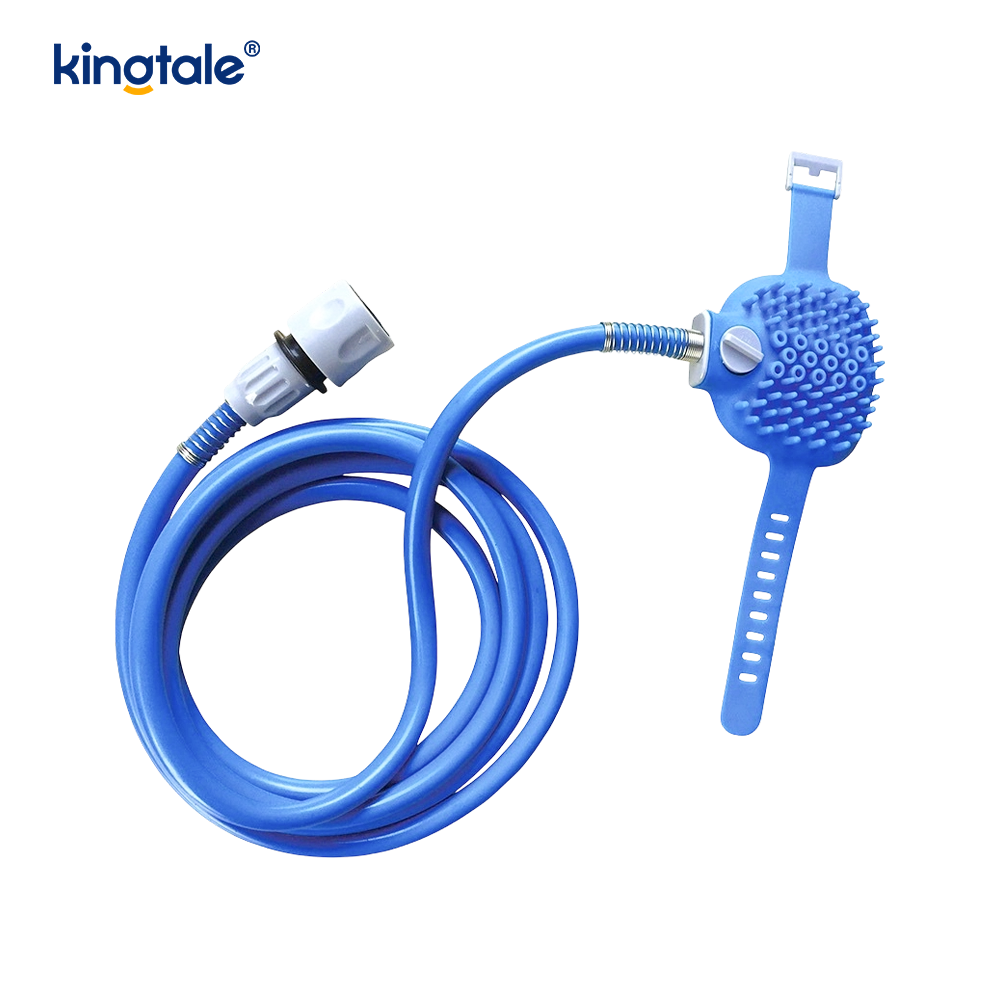 Dog Shower Attachment Pet Shower Sprayer For Pet Bathing And Dog Washing Diverter Valve With Handheld