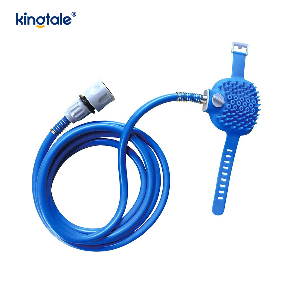 Dog Shower Attachment Pet Shower Sprayer For Pet Bathing And Dog Washing Diverter Valve With Handheld