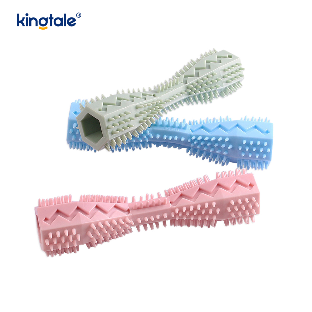 Pet Teething And Dental Care Hexagonal Toys For Cleaning Teeth