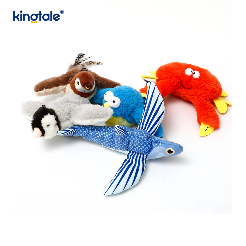 Simulated Sparrow Pet Plush Toy For All Breeds Cat Kicker Catnip Toys Sparrow