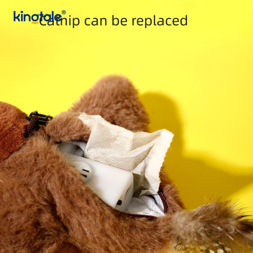 Simulated Sparrow Pet Plush Toy For All Breeds Cat Kicker Catnip Toys Sparrow