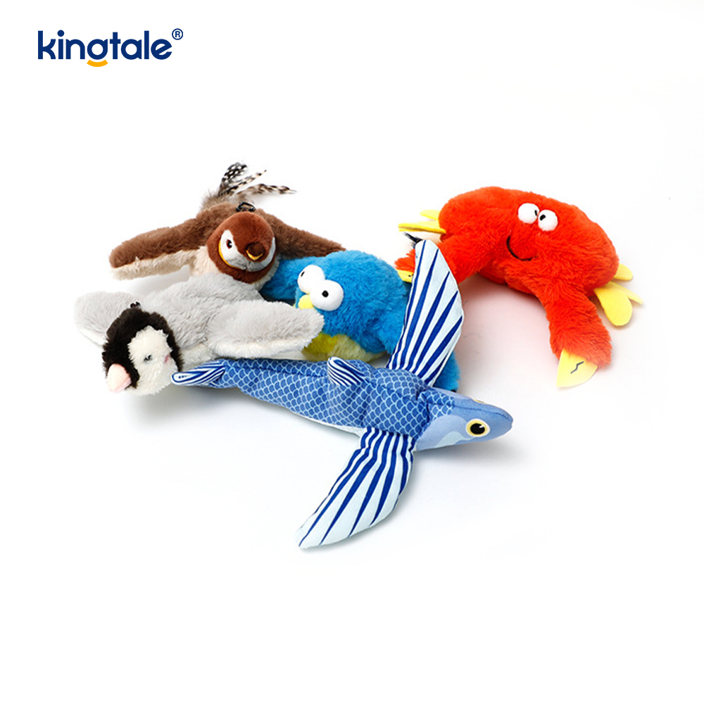 Simulated Sparrow Pet Plush Toy For All Breeds Cat Kicker Catnip Toys Sparrow