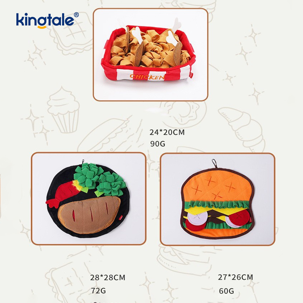 Pet Snuffle Mat For Interactive Feed Game For Boredom