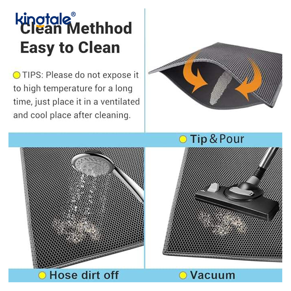 Cat Litter Mat Upgrade Waterproof Leakproof Back Layer