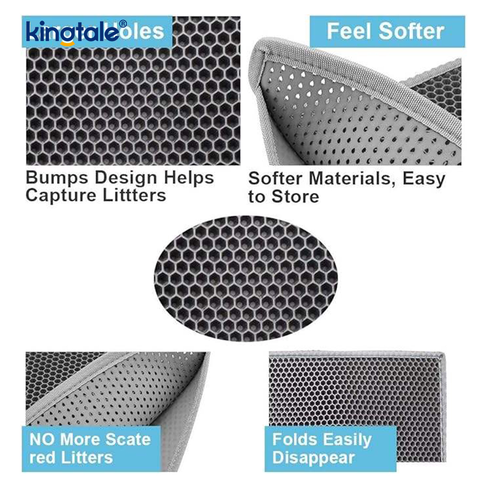 Cat Litter Mat Upgrade Waterproof Leakproof Back Layer