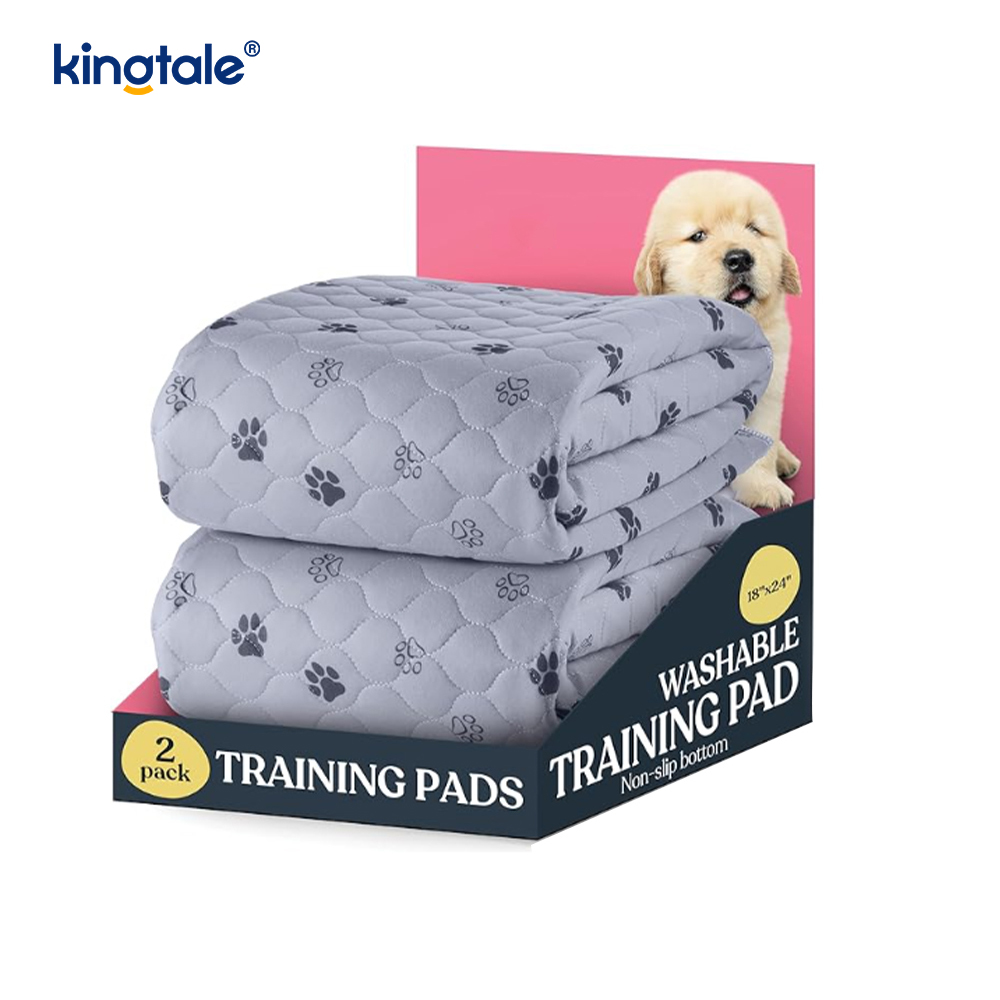 Pet Changing Mat Reusable Dog Mat For Floor Non-Slip Washable Pee Pads For Dogs