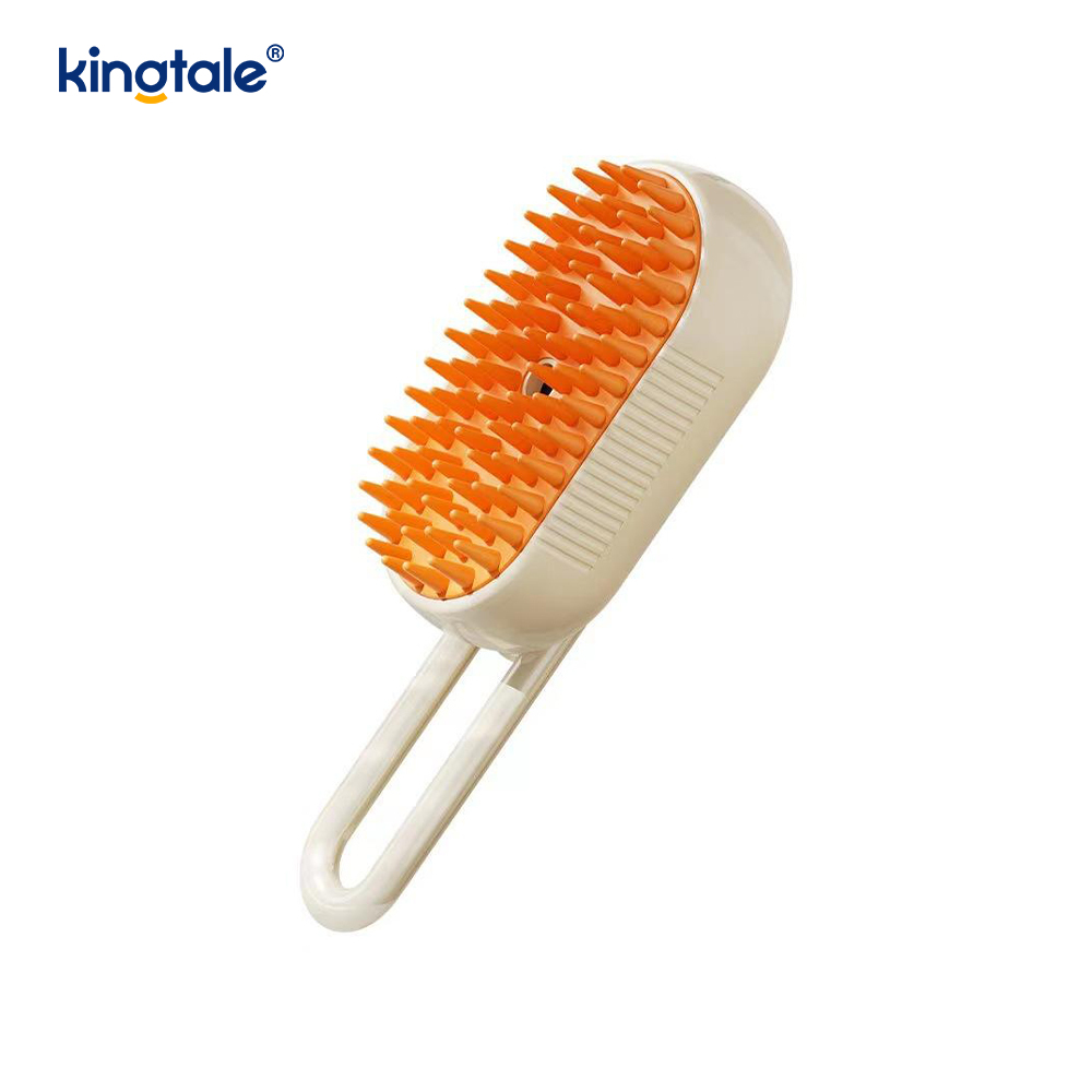 Cat Steam Brush 3 In 1 Steamy Pet Brush Silicone Massage Dog Hair Remover Comb
