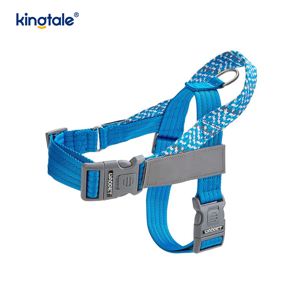 Developed Braid Nylon Webbing Highlight Reflective Dog Harness 