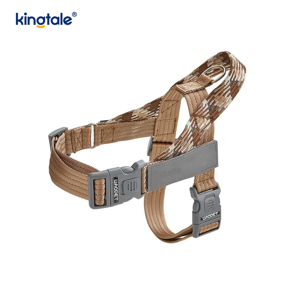 Developed Braid Nylon Webbing Highlight Reflective Dog Harness 