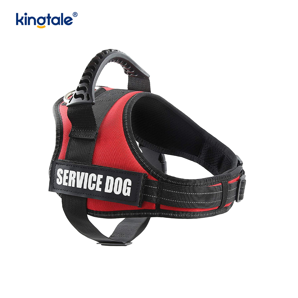 No Pull Reflective Designer Dog Harness Solid Nylon Rope Dog Leash 