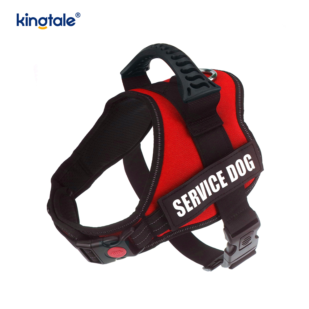 No Pull Reflective Designer Dog Harness Solid Nylon Rope Dog Leash 