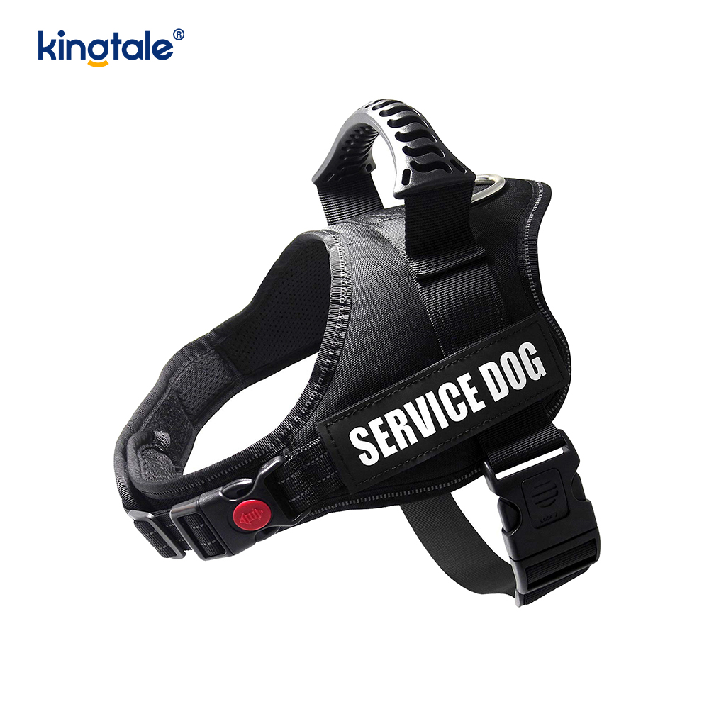 No Pull Reflective Designer Dog Harness Solid Nylon Rope Dog Leash 