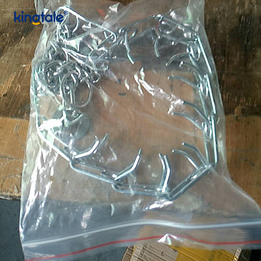 Pet Pinch Choke Collars Carbon Steel Metal Prong Dog Training Collar 