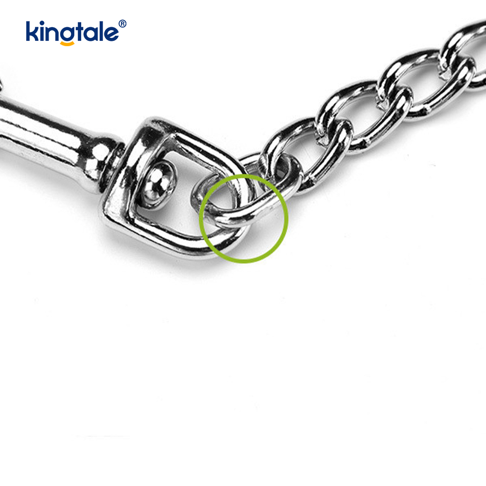 Custom Metal Heavy Duty Dog Chain Lead With Foam Handle For Dogs