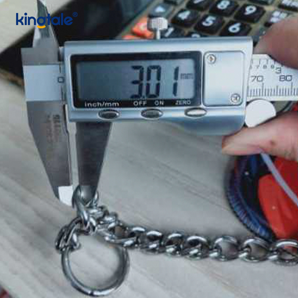 Custom Metal Heavy Duty Dog Chain Lead With Foam Handle For Dogs