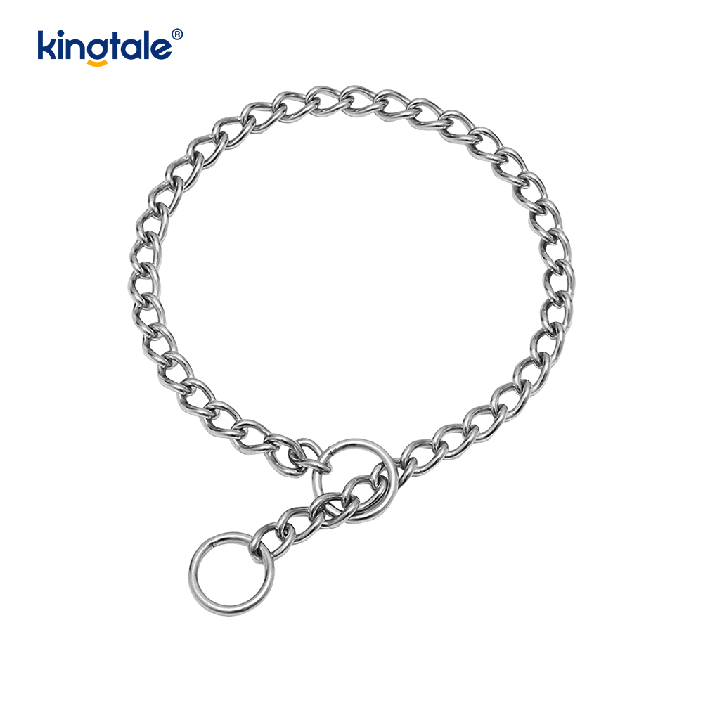 Metal Training Dog Choke Collar Slip P Chain Heavy Chain For Dogs
