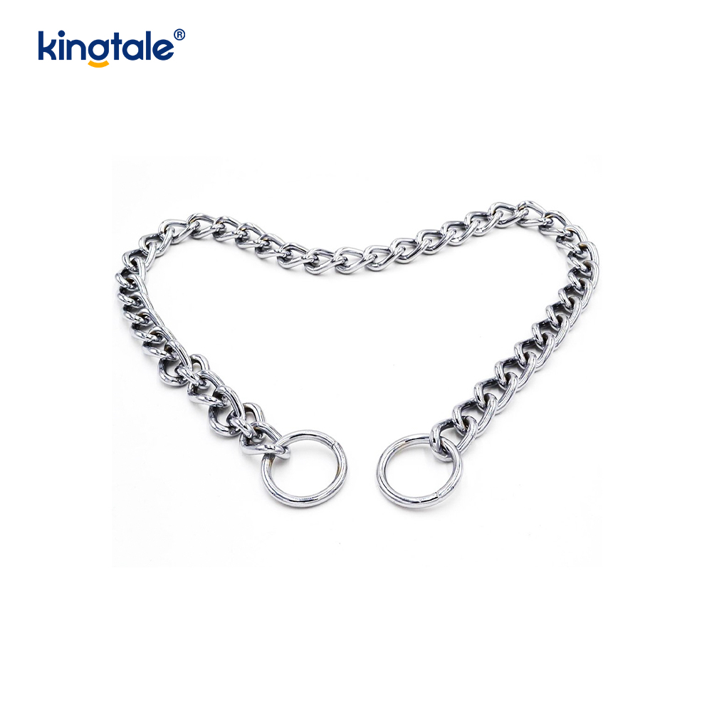 Metal Training Dog Choke Collar Slip P Chain Heavy Chain For Dogs