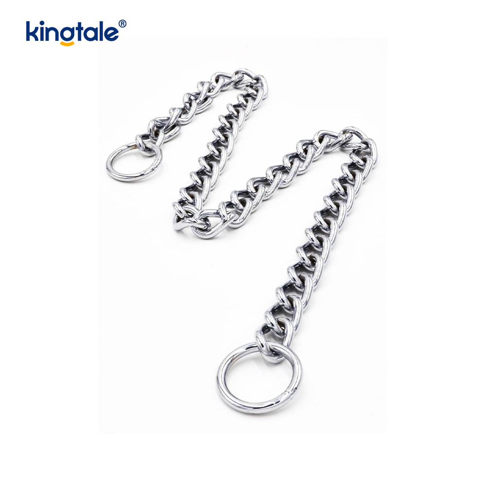 Metal Training Dog Choke Collar Slip P Chain Heavy Chain For Dogs