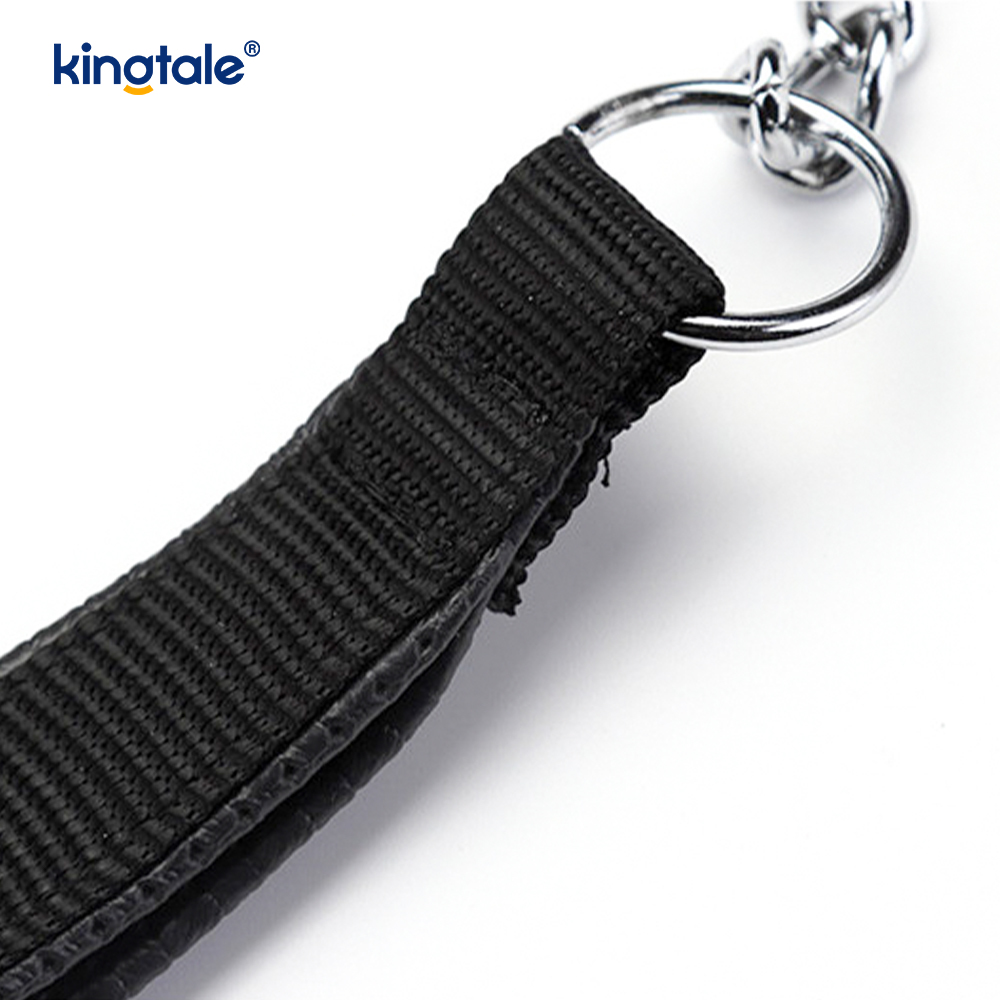 Custom Metal Heavy Duty Dog Chain Lead With Foam Handle For Dogs