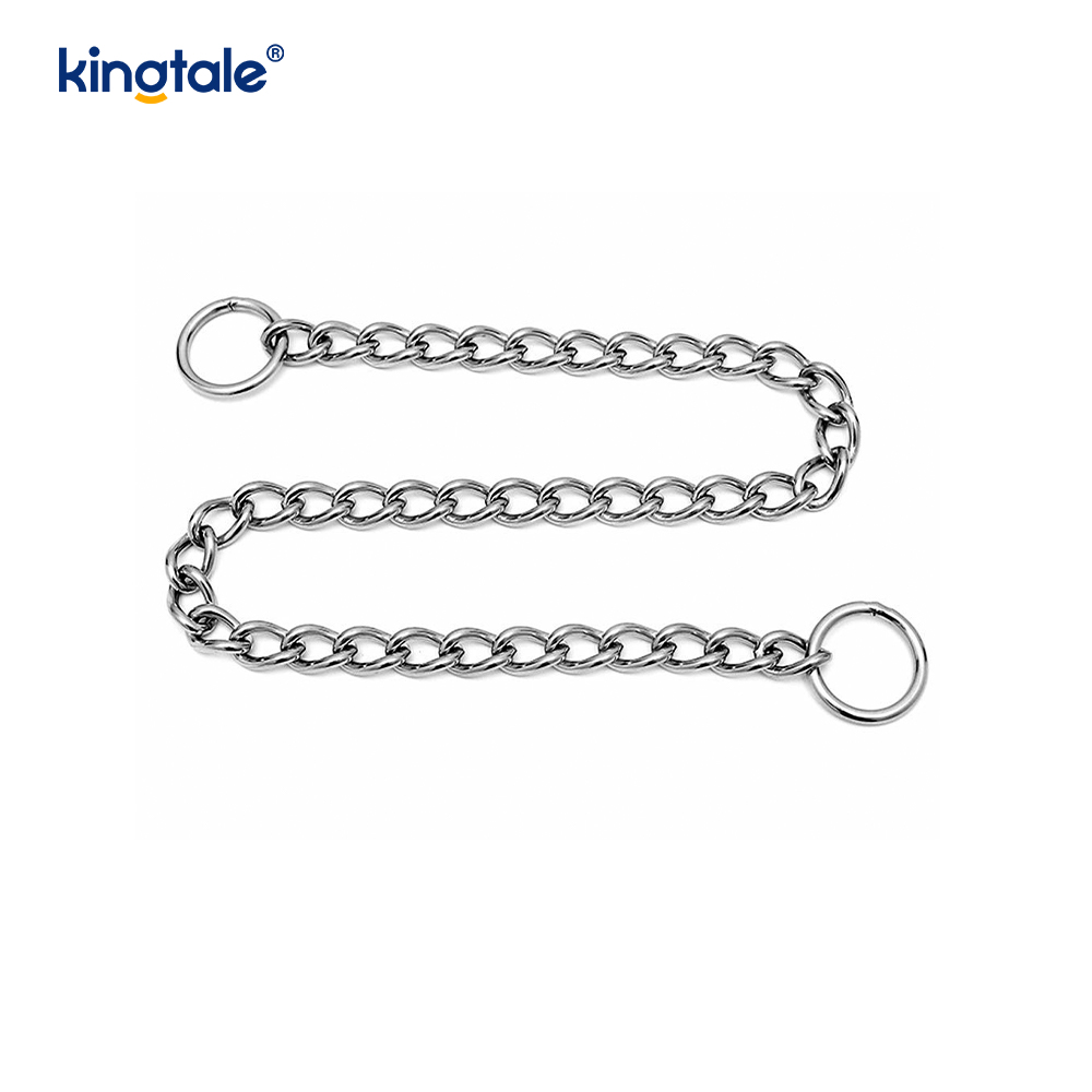 Metal Training Dog Choke Collar Slip P Chain Heavy Chain For Dogs