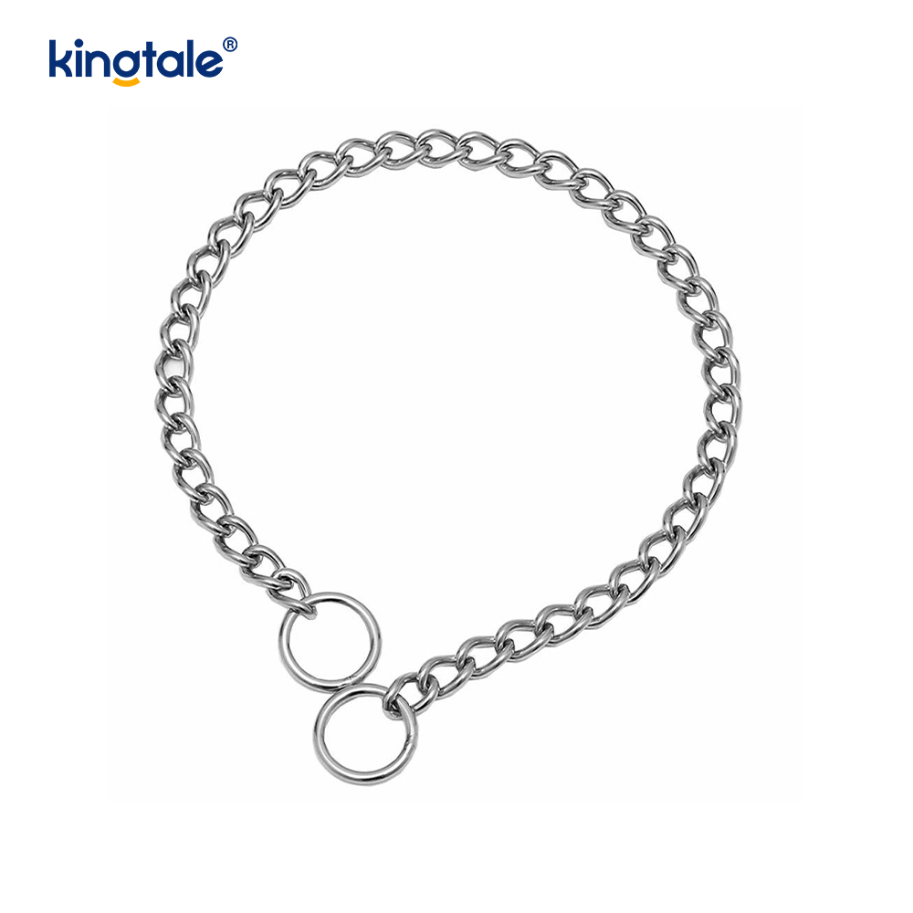 Metal Training Dog Choke Collar Slip P Chain Heavy Chain For Dogs