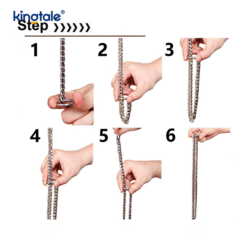 Metal Training Dog Choke Collar Slip P Chain Heavy Chain For Dogs