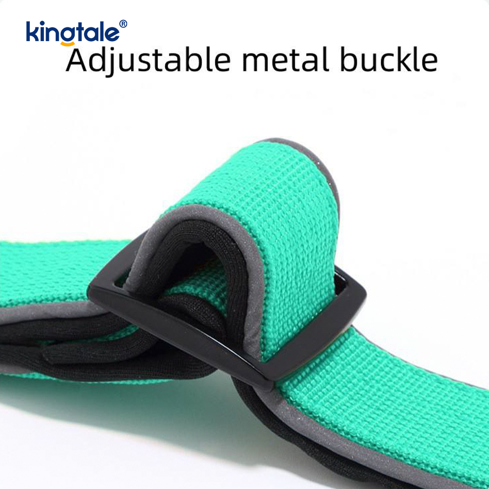 Heavy Adjustable Reflective Tactical Dog Collar Buckle For M L Dogs