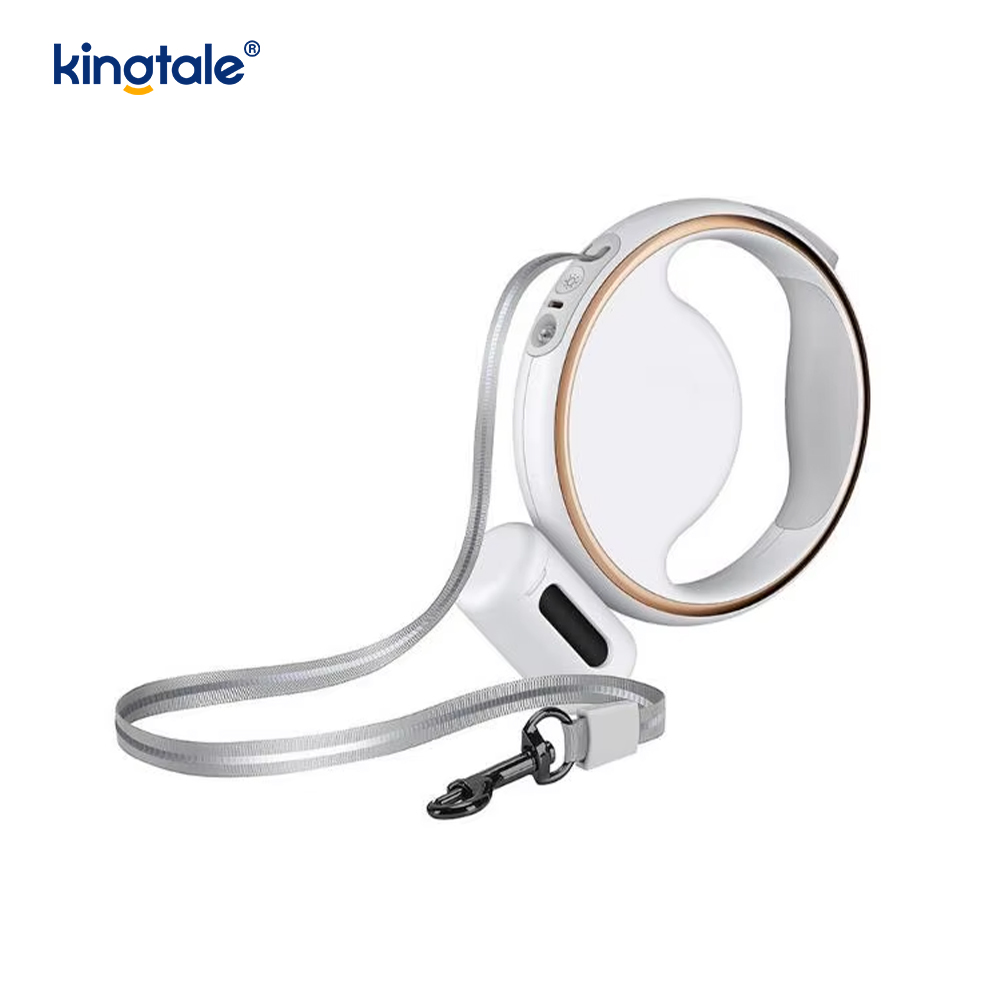 Simple Modern Led Lighting Automatic Retractable Nylon Dog Collar Leash