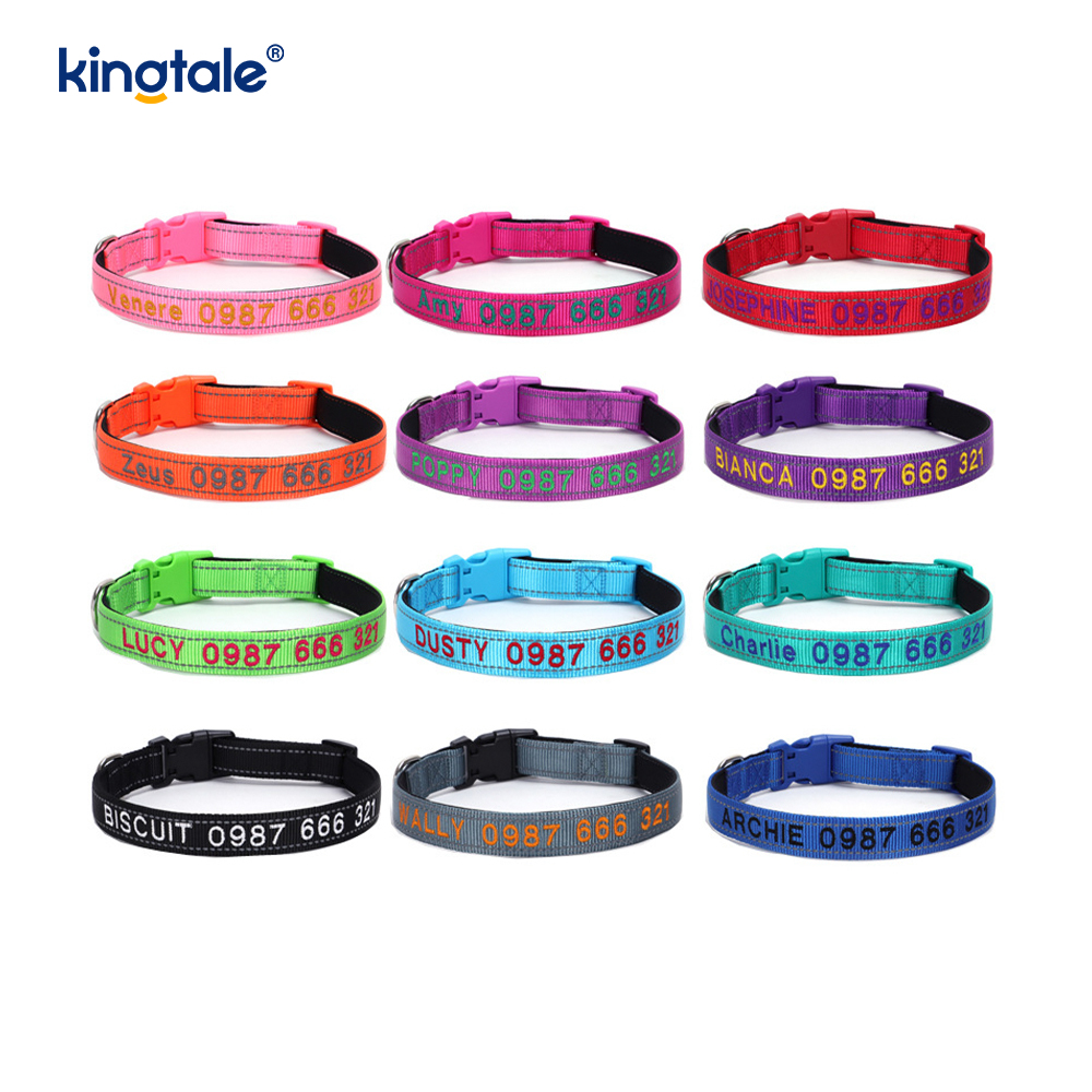 Service Dog Collar Coded Buckle Design For Preventing Accidents Warns