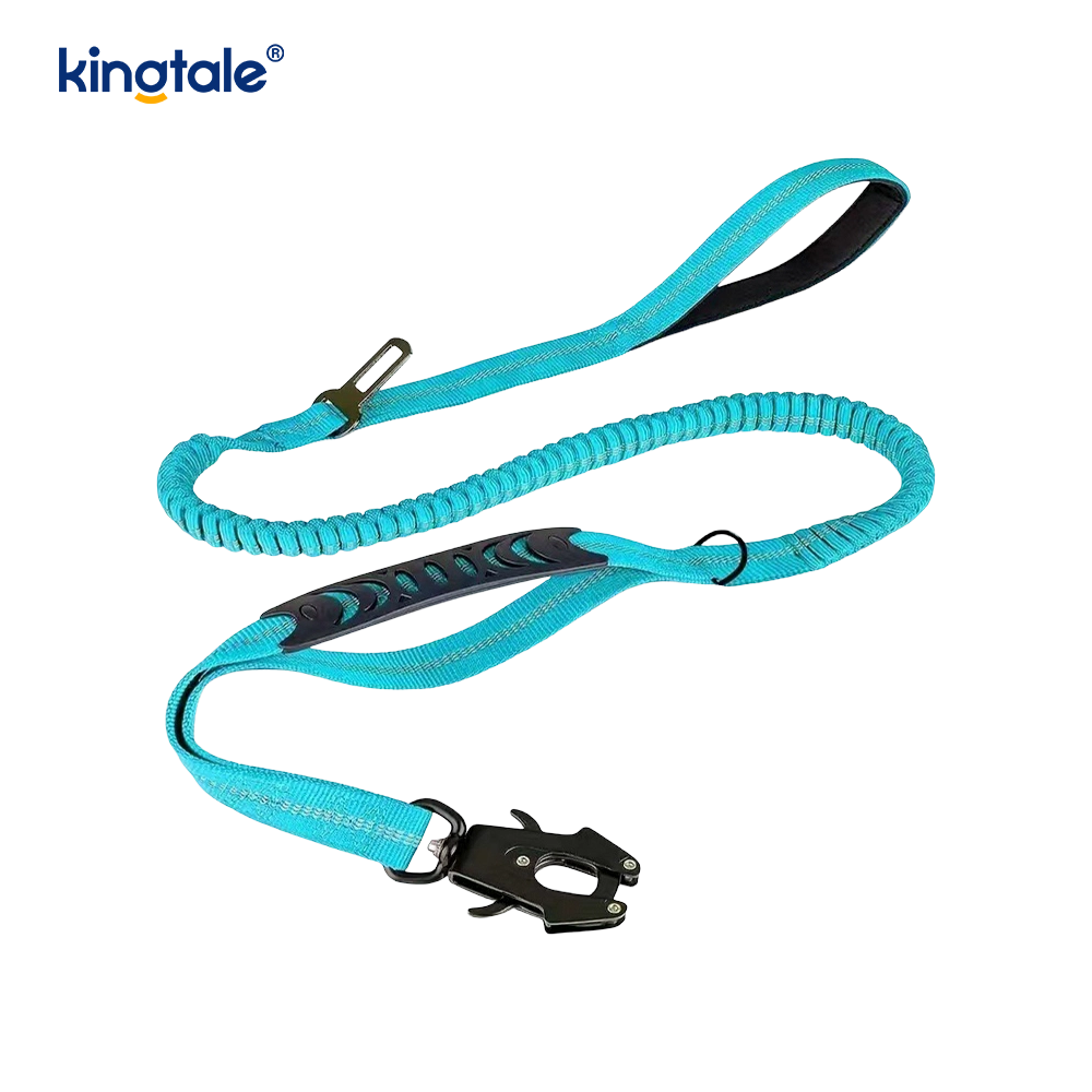 4 In 1 Heavy Duty Dog Lead With Car Seat Belt And Soft Padded Handle
