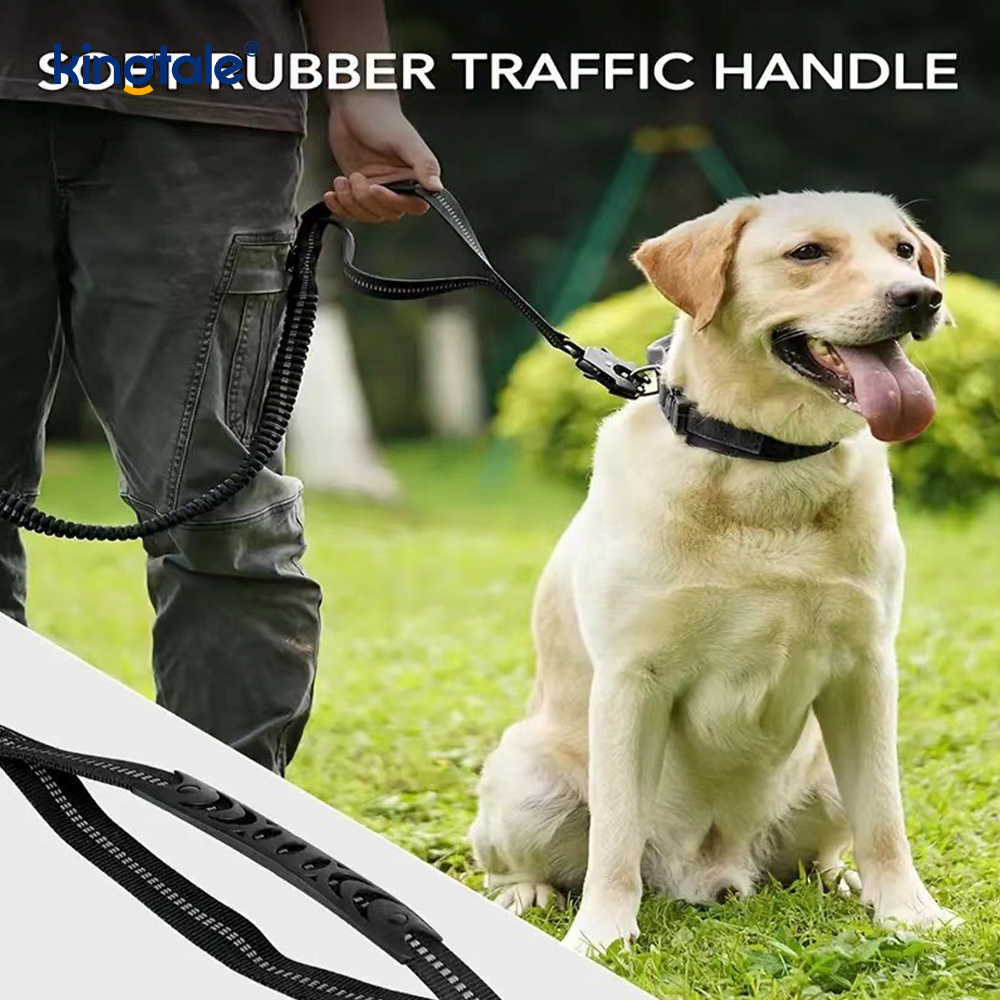4 In 1 Heavy Duty Dog Lead With Car Seat Belt And Soft Padded Handle