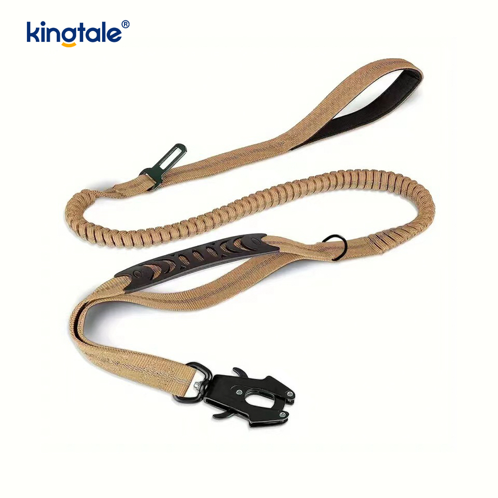 4 In 1 Heavy Duty Dog Lead With Car Seat Belt And Soft Padded Handle