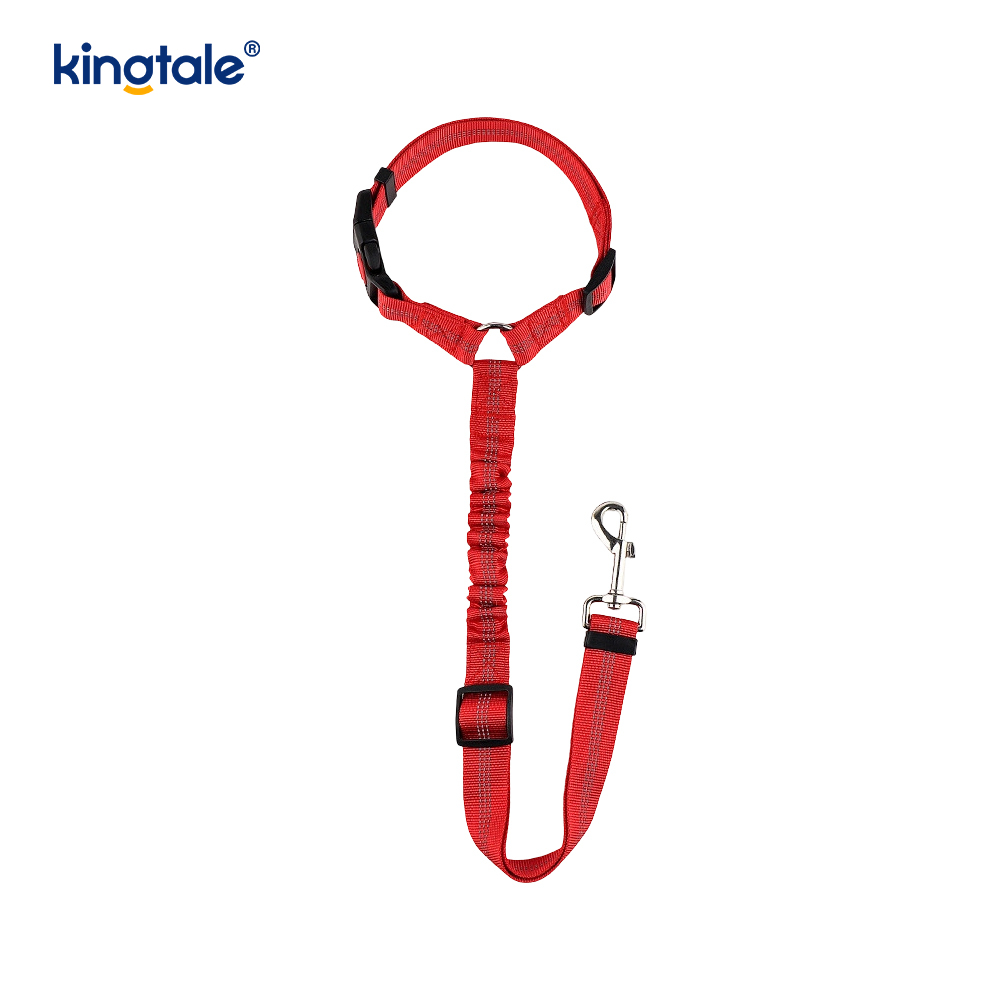 Durable Polyester Reflective Pet Car Seat Belt Leash Anti-Rush Anti-Rush