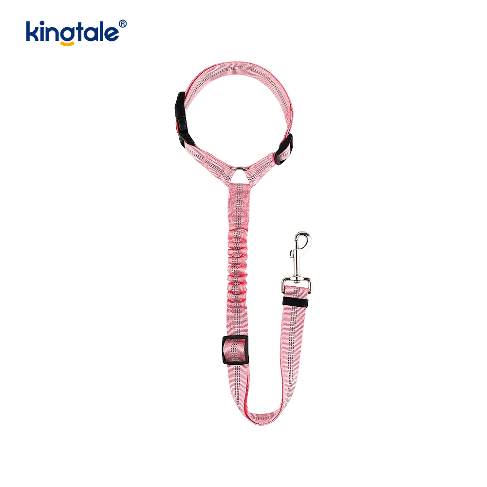 Durable Polyester Reflective Pet Car Seat Belt Leash Anti-Rush Anti-Rush