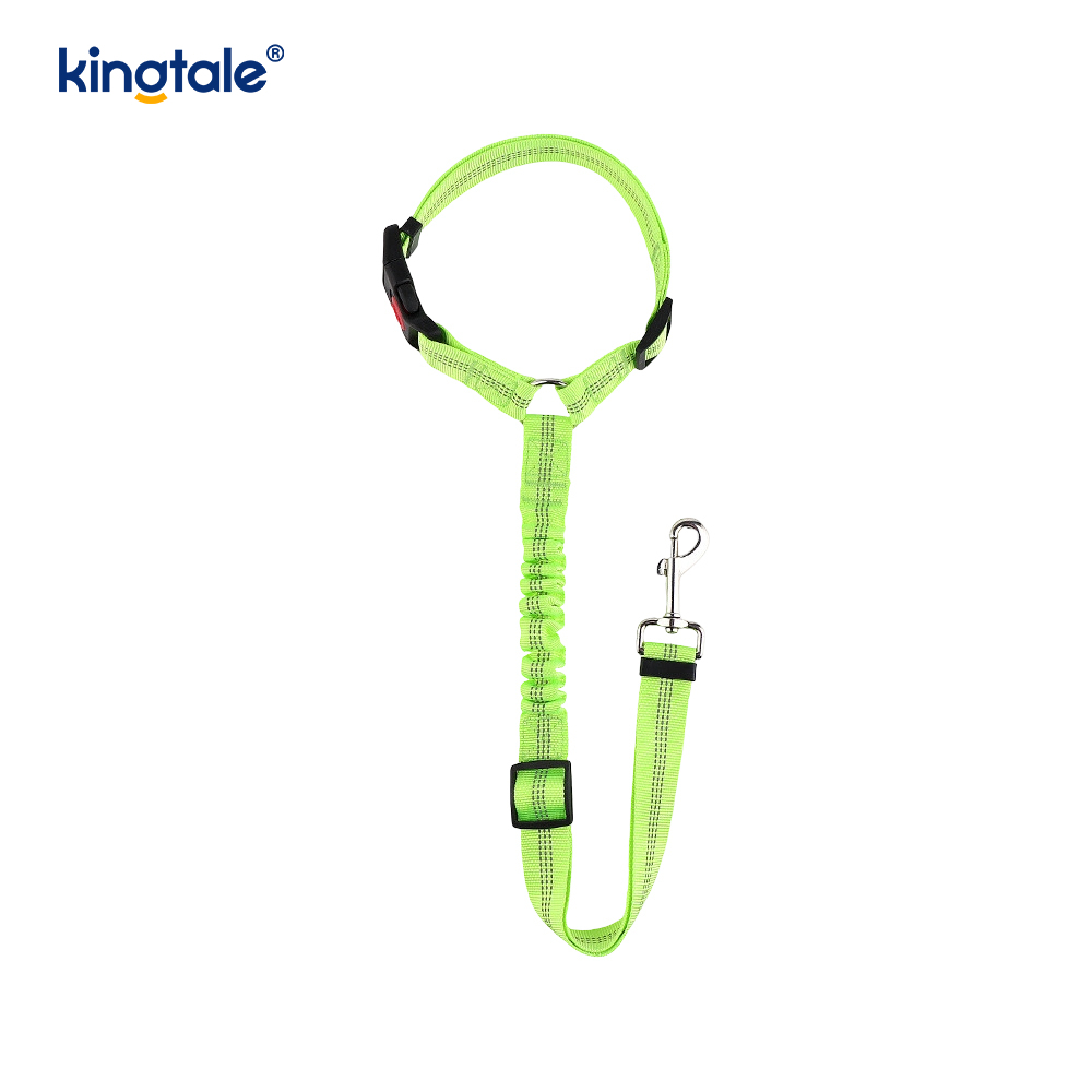 Durable Polyester Reflective Pet Car Seat Belt Leash Anti-Rush Anti-Rush