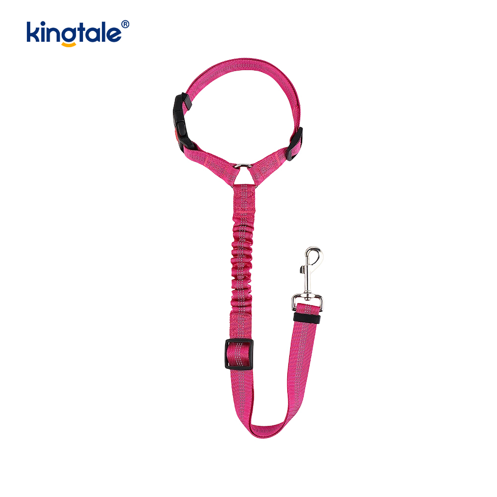 Durable Polyester Reflective Pet Car Seat Belt Leash Anti-Rush Anti-Rush