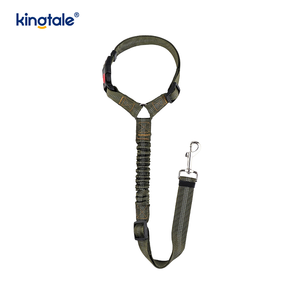 Durable Polyester Reflective Pet Car Seat Belt Leash Anti-Rush Anti-Rush