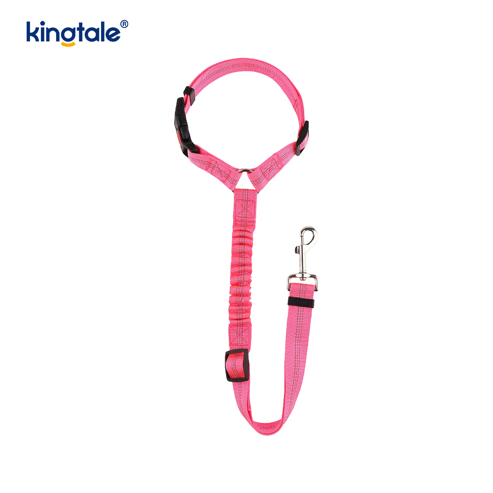 Durable Polyester Reflective Pet Car Seat Belt Leash Anti-Rush Anti-Rush