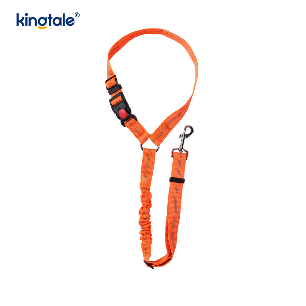 Durable Polyester Reflective Pet Car Seat Belt Leash Anti-Rush Anti-Rush