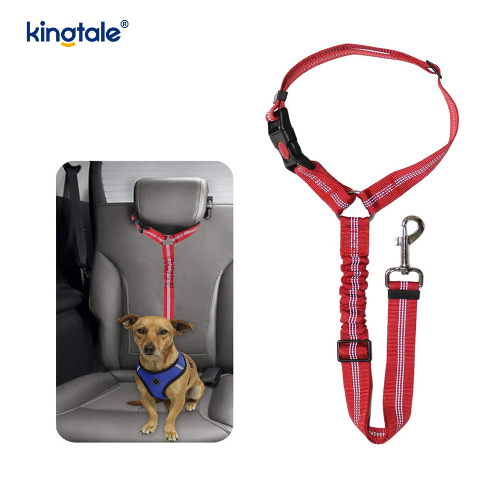 Durable Polyester Reflective Pet Car Seat Belt Leash Anti-Rush Anti-Rush