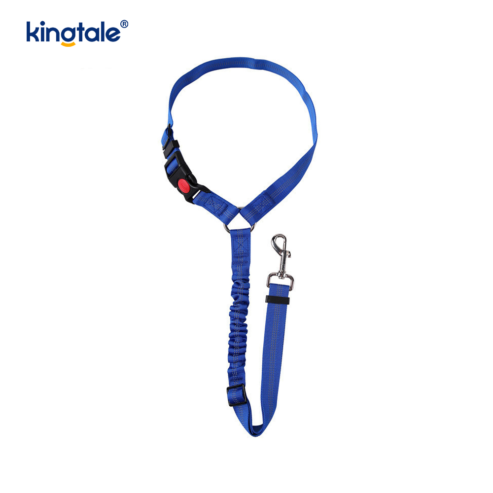 Durable Polyester Reflective Pet Car Seat Belt Leash Anti-Rush Anti-Rush