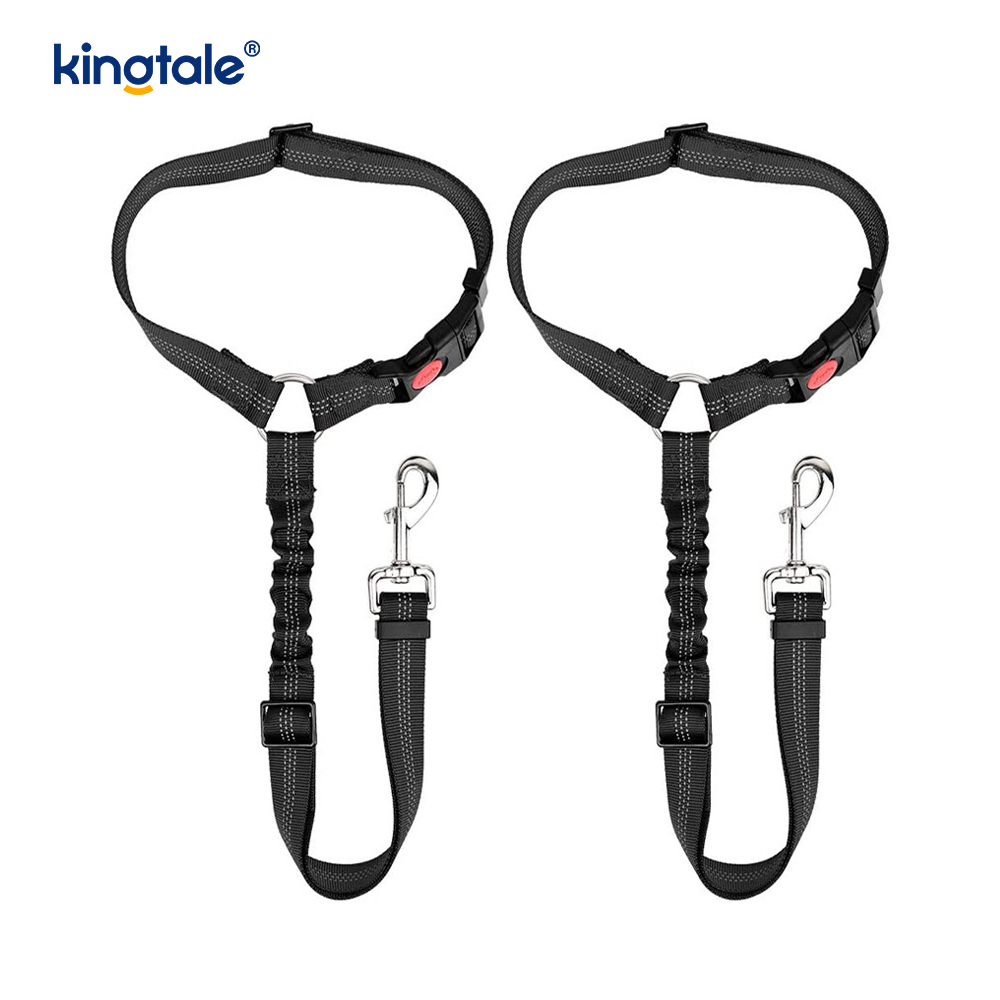 Durable Polyester Reflective Pet Car Seat Belt Leash Anti-Rush Anti-Rush